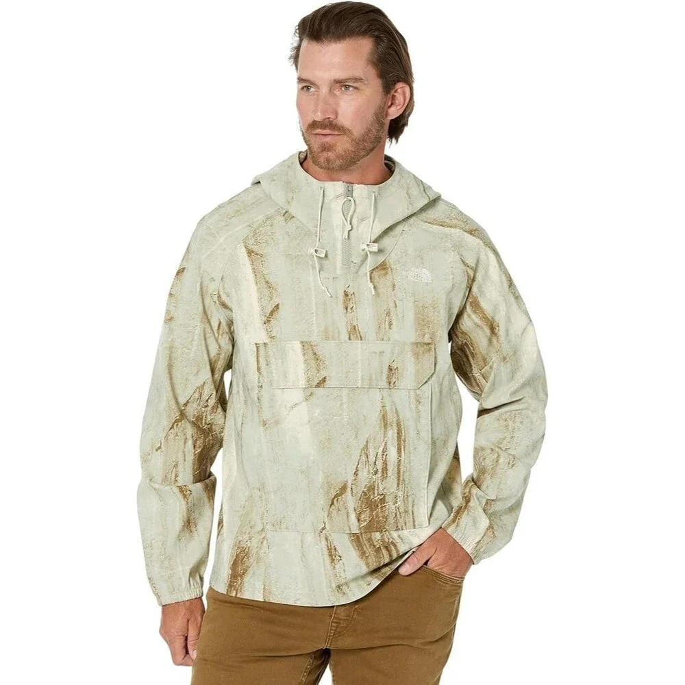 The North Face Printed Class V Pullover Tea Green Granitic Rock Print  2XL